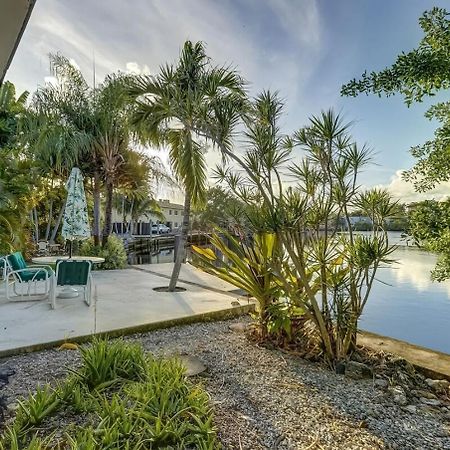 Waterfront Apartment Private Patio Pool Fort Lauderdale Eksteriør billede