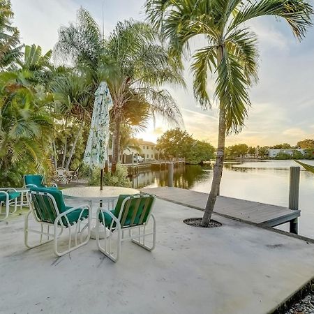 Waterfront Apartment Private Patio Pool Fort Lauderdale Eksteriør billede