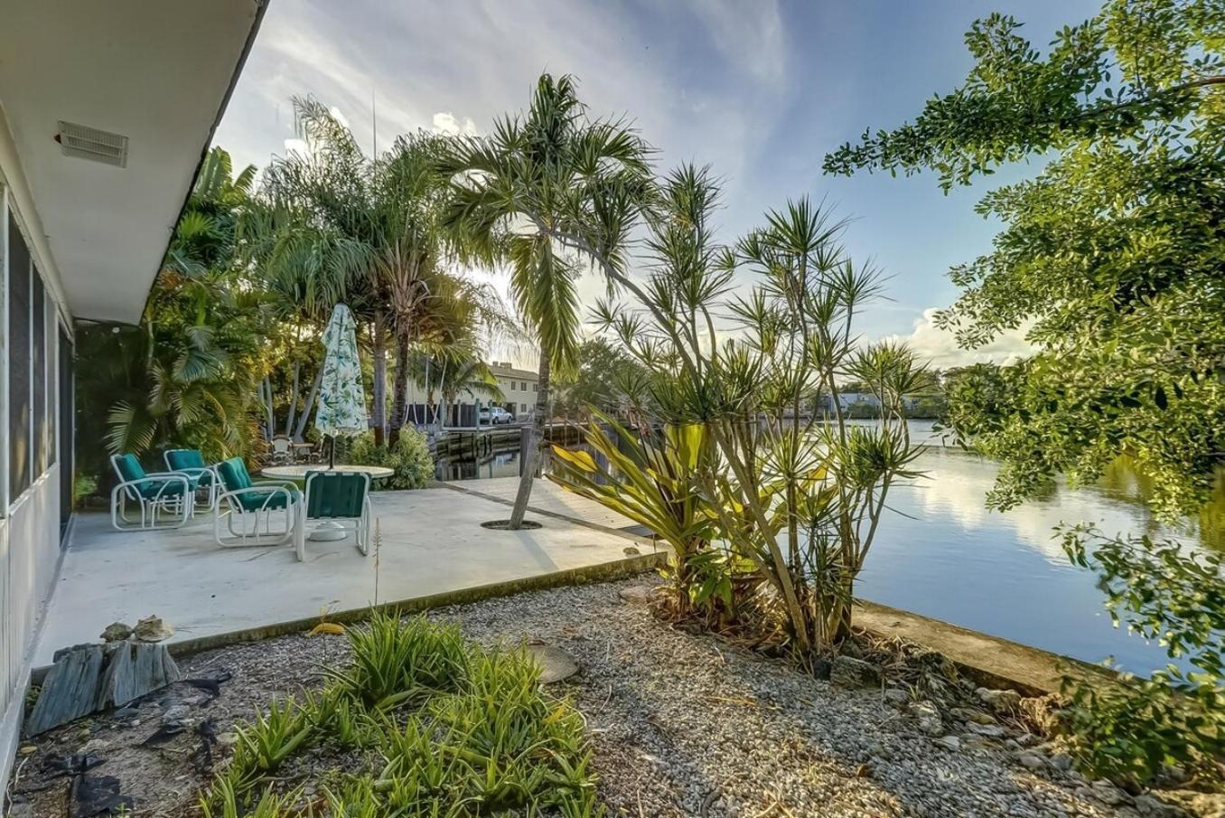 Waterfront Apartment Private Patio Pool Fort Lauderdale Eksteriør billede